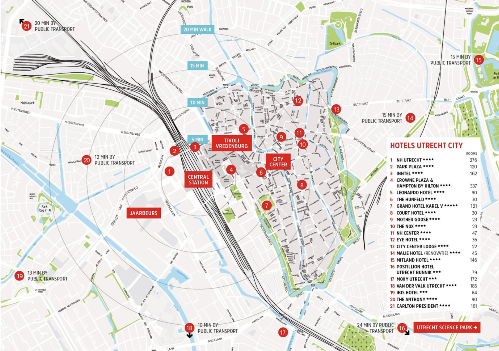 Hotels in Utrecht