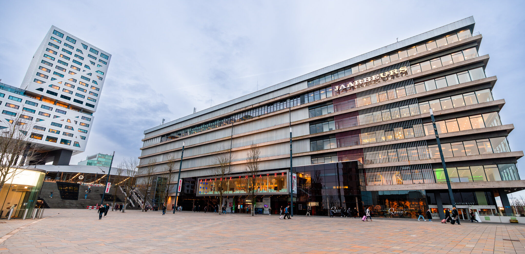 Jaarbeurs next to Utrecht Central Station